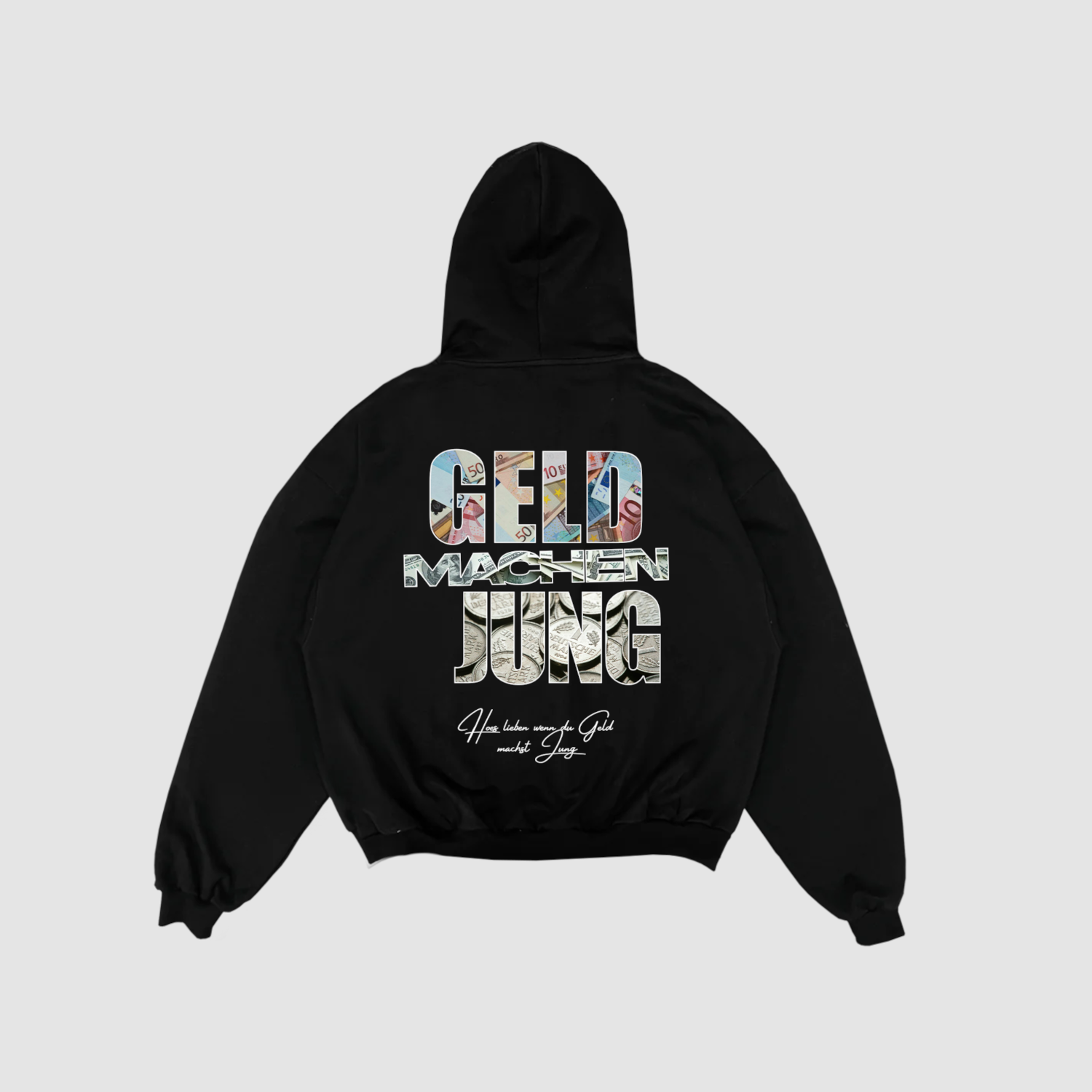 geld machen jung HOODED ZIP