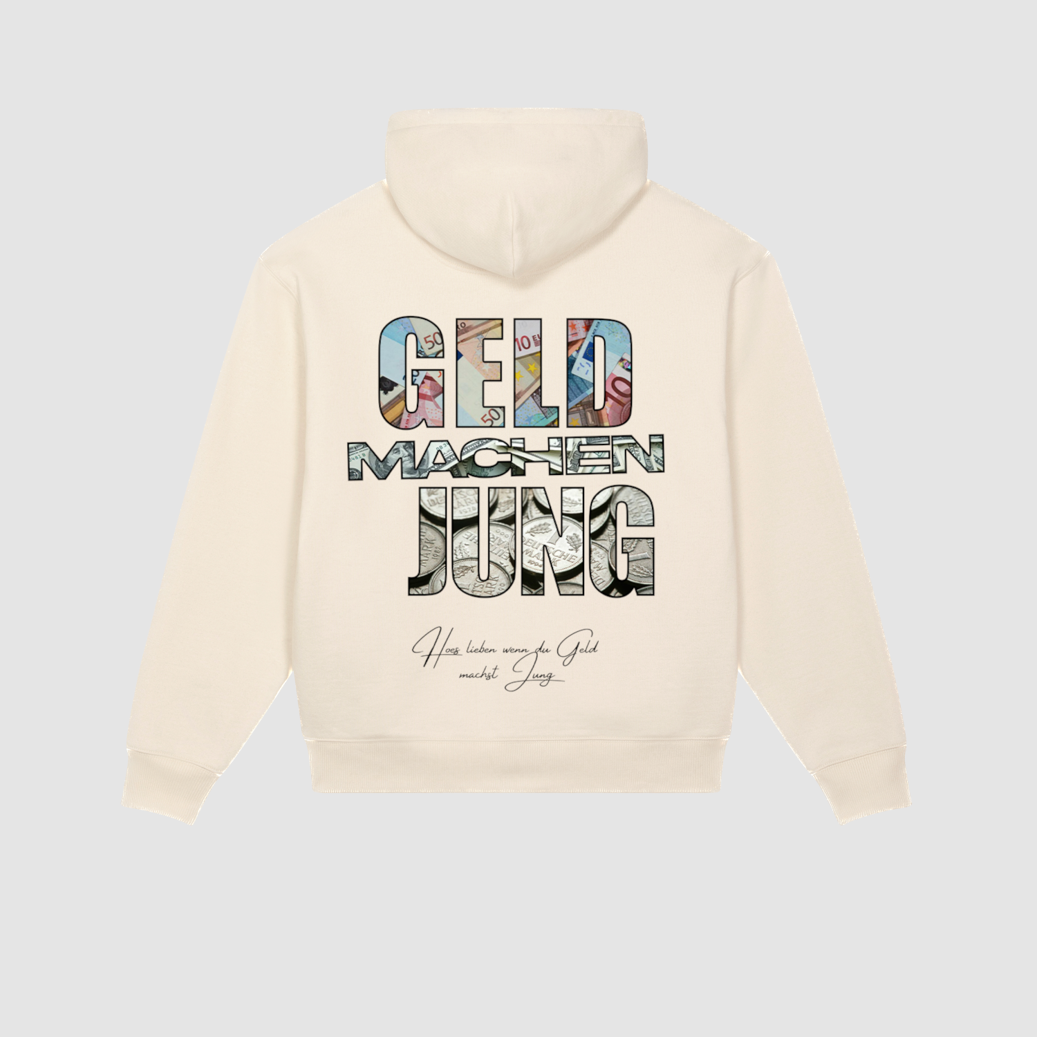 geld machen jung HOODED ZIP