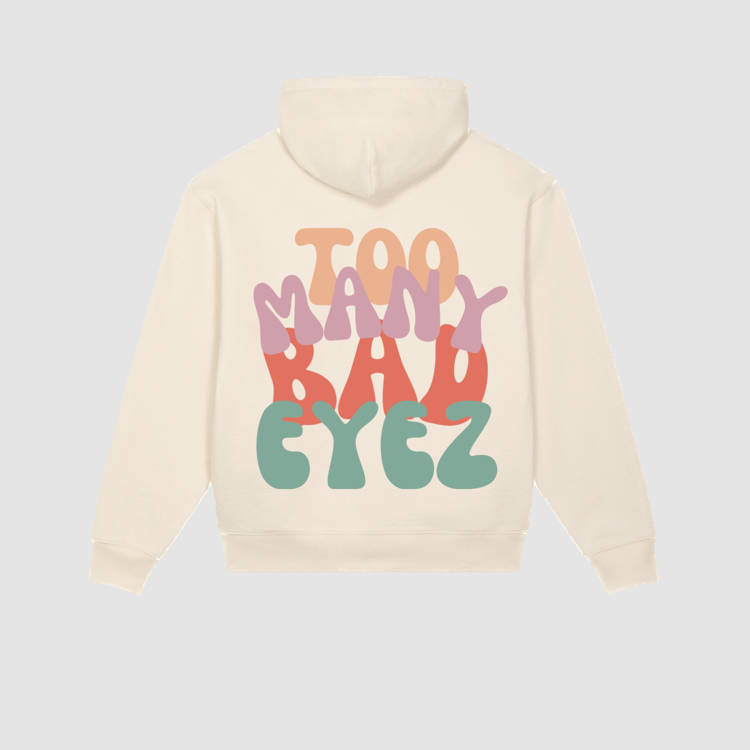 TOO MANY RAINBOWS HOODED ZIP
